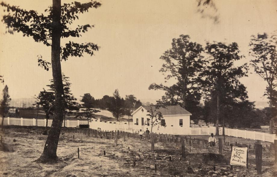 The first graves in Section 27, 1864